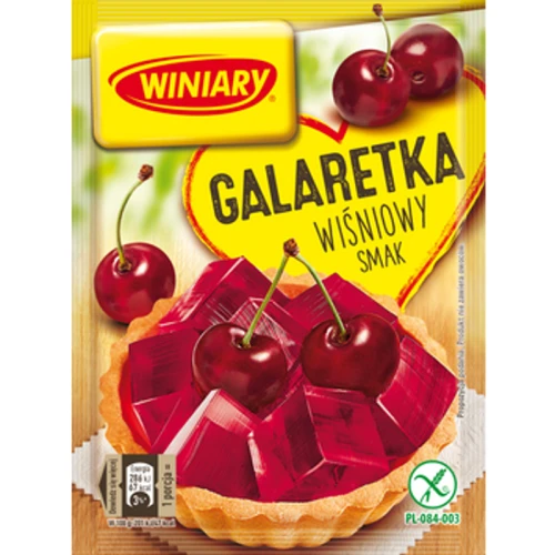 Galaretka w Proszku o Smaku Wiśniowym Idealna do Deserów - Winiary 71 g (promocja) ea6edac133009bb8ed3fc219750add89
