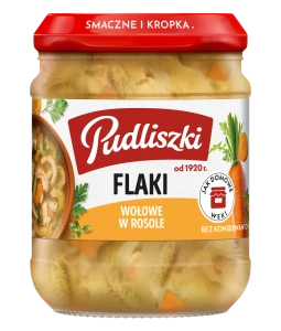 Pudliszki Flaki wołowe w rosole 450g (promocja)
