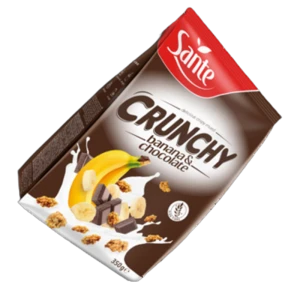 Crunchy bananowe 350g Sante (promocja)