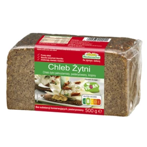 Chleb Żytni Pełnoziarnisty 500 g Mestemacher (promocja)
