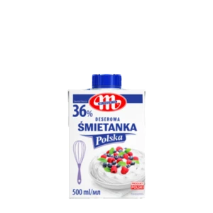 Mlekovita Śmietanka Polska UHT 36% tłuszczu 500ml (promocja)