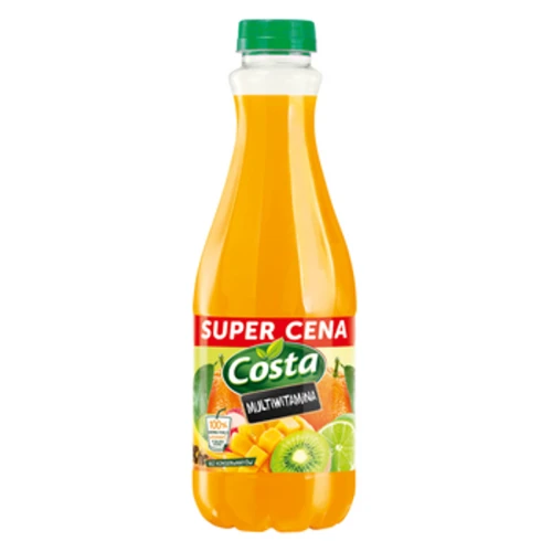 Costa Napój multiwitamina butelka aPet 1L (promocja) ca9e55933bcce42554e2a3306a4574a3