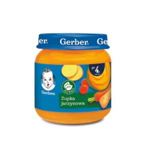 Gerber Zupka jarzynowa po 4 miesiącu 125 g (promocja) 5d50c12e7ad29babc58606b53b03de8c