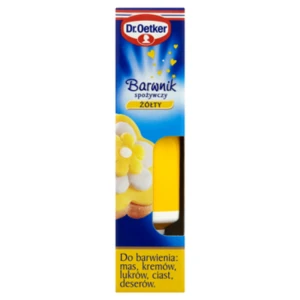 Dr. Oetker Barwnik spożywczy żółty 10 g (promocja)