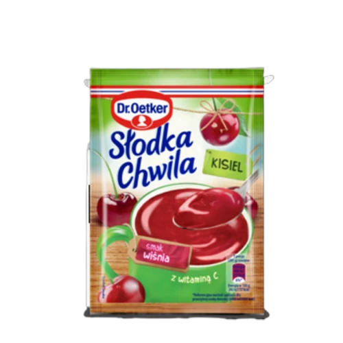 Dr. Oetker Słodka Chwila Kisiel wiśniowy 30g (promocja) fdc802acd08c4cff1accb6417e027832