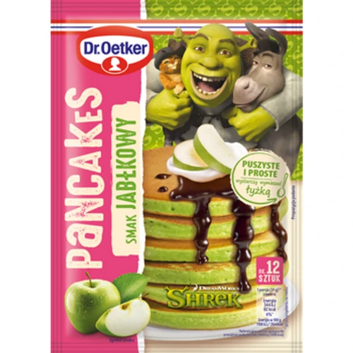 Dr. Oetker Shrek Pancakes Jabłko 165 g (promocja) 94a28b5c1ecf657a99658e2ceebdb2ba