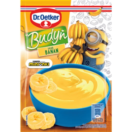 Dr. Oetker Budyń smak bananowy 40 g (promocja) 959138ffc0538618464a8b1223297a52