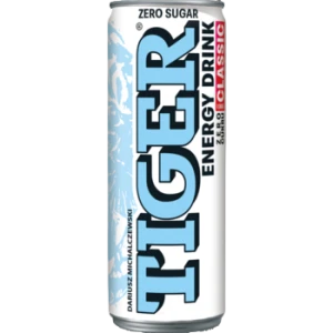Tiger Zero Gazowany napój energetyzujący bez cukru 250 ml