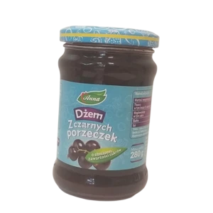 Dżem z czarnej porzeczki o obniżonej zawartości cukrów 280g, ANNA (promocja)
