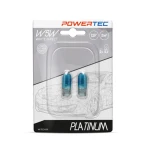 Żarówka Powertec W5W T10 12V 5W WEGDE Platinum white effect 2szt.
