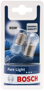Żarówka R5W Pure Light 12v 5w 2 szt Bosch