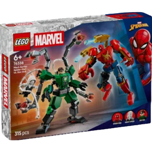Klocki LEGO Super Heroes Bitwa mechów: Spider-Man kontra Doc Ock 76338