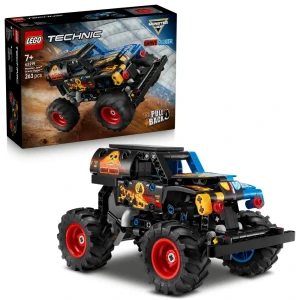 Klocki LEGO Technic 42219 Monster Jam™ Grave Digger™ Ogień i lód