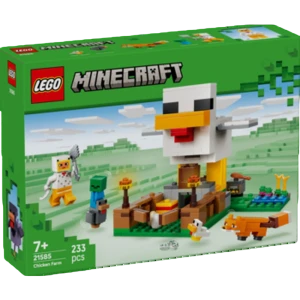 Klocki LEGO Minecraft Farma kurczaków 21585