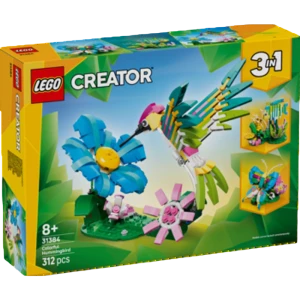 Klocki LEGO Creator 31384 Dzikie zwierzęta: kolorowy koliber