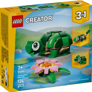 Klocki LEGO Creator 31377 Żółw i kwiat lilii wodnej