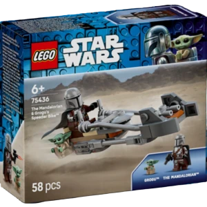 Klocki LEGO Star Wars™ 75436 Śmigacz Mandalorianina i Grogu