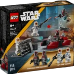 Klocki LEGO Star Wars™ 75449 Oblężenie Mandalory — zestaw bitewny