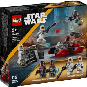 Klocki LEGO Star Wars™ 75449 Oblężenie Mandalory — zestaw bitewny