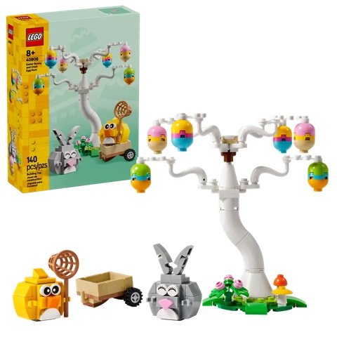 Klocki LEGO Iconic Poszukiwanie pisanek z zajączkiem i kurczaczkiem 40808 f6699fc7ea7f2cffb24fd9a02c70e067.jpg