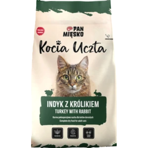 Pan Mięsko Kocia Uczta Indyk z królikiem 550 g