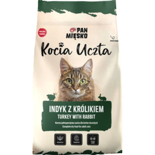 Pan Mięsko Kocia Uczta Indyk z królikiem 550 g 169867-Photoroom.png