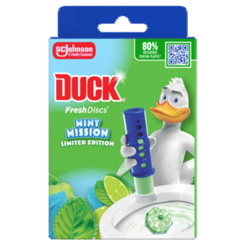 Duck® Fresh Discs® Mint Mission - żelowy krążek do toalety image-editor%2Fzip-import%2F1776887532519-118-245f16f6a2a8.png