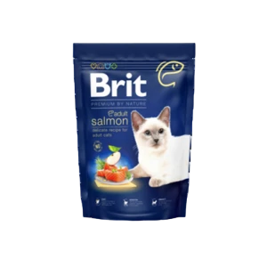 Brit Premium Cat Adult, łosoś, 1,5 kg