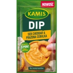 Kamis Dip ser cheddar & prażona cebulka 20 g