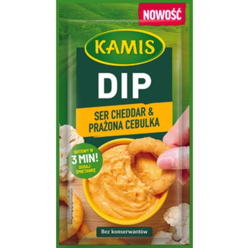 Kamis Dip ser cheddar & prażona cebulka 20 g 1776869099645-hpdf7.png