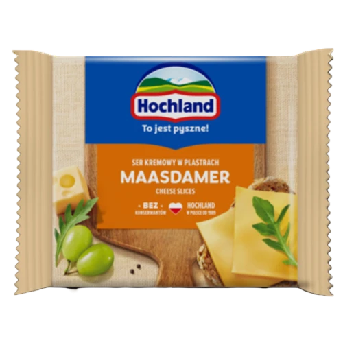 Hochland Maasdamer. Ser kremowy topiony w plastrach z Maasdamerem 130g image-editor%2Fzip-import%2F1776887532519-138-226f7dab6e8e.png