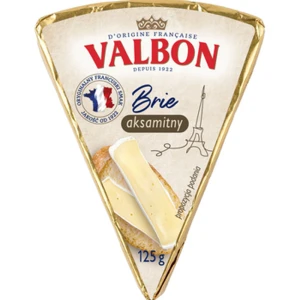 Valbon Brie aksamitny. Ser pleśniowy 125g