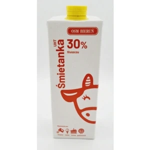 Śmietanka UHT 30% 1l OSM Bieruń