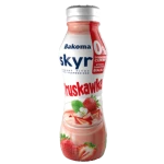 Bakoma SKYR pitny 0% cukru TRUSKAWKOWY 300 g