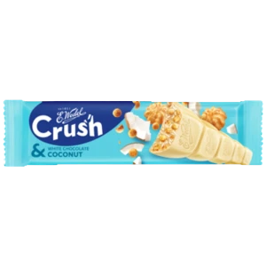 E.Wedel Baton Crush kokos w czekoladzie białej 25g