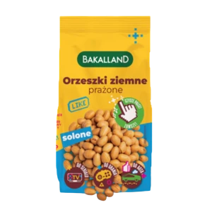 Bakalland Orzeszki ziemne prażone solone 140 g