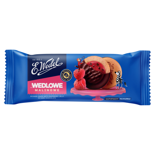 Biszkopty Wedlove z galaretką malinowe E. Wedel 147 g 5901588068107_T1_E._Wedel_Wedlowe_Malinowe_Biszkopty_z_galaretka_malinowa_oblane_czekolada_deserowa_147_g.png