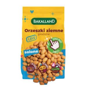 Bakalland Orzeszki ziemne prażone solone 200 g