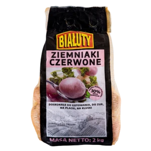 Ziemniak Jadalny Czerwony Polska 2kg Białuty