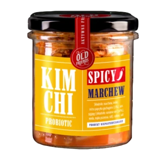 Kimchi Spicy Marchew Polska 300g Old Friends