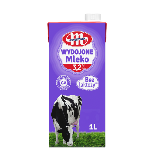 Mleko UHT 3,2% bez laktozy Mlekovita 1l