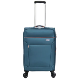 Walizka tekstylna Berlin (CC-23123) niebieska 48x77x30 cm