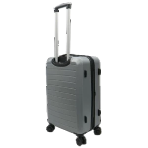 Walizka ABS Monaco (L23015) srebrna 51,5x77x29,5 cm