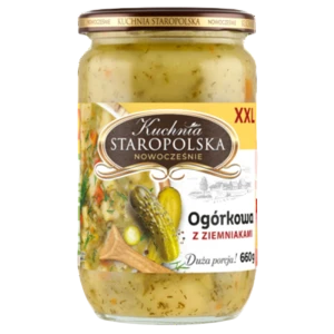 Kuchnia Staropolska Ogórkowa z ziemniakami 660g