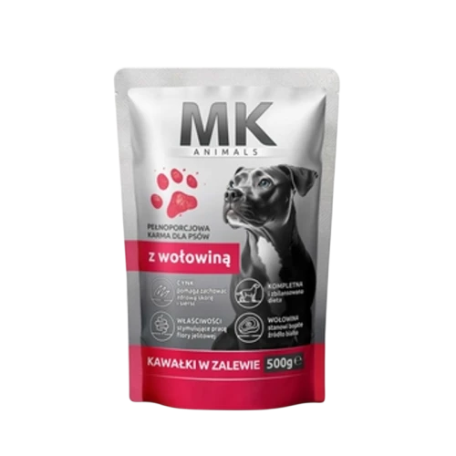MK ANIMALS Saszetka dla psów z wołowiną 500 g 169729-Photoroom.png