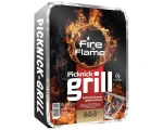 Grill piknikowy jednorazowy Fire&Flame