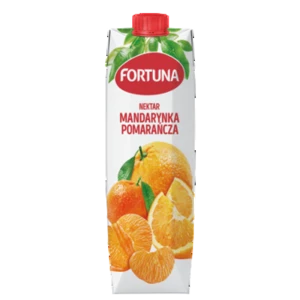 Nektar mandarynka pomarańcza Fortuna 1 l