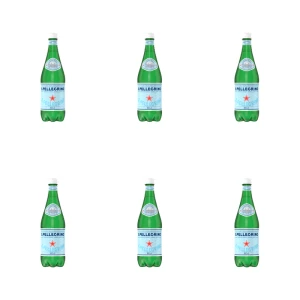 S.Pellegrino Naturalna woda mineralna gazowana 1 l X6