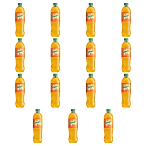 Mirinda Napój gazowany o smaku pomarańczowym 0,85 l X15