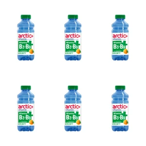 arctic+ vitamin water Napój o smaku mandarynki z witaminami i selenem 600ml X6